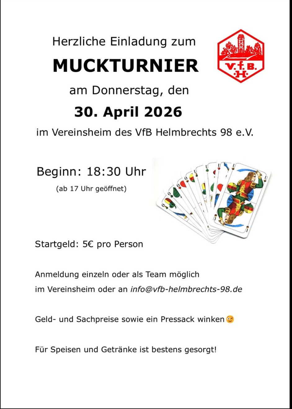 VfB-Muckturnier-Flyer